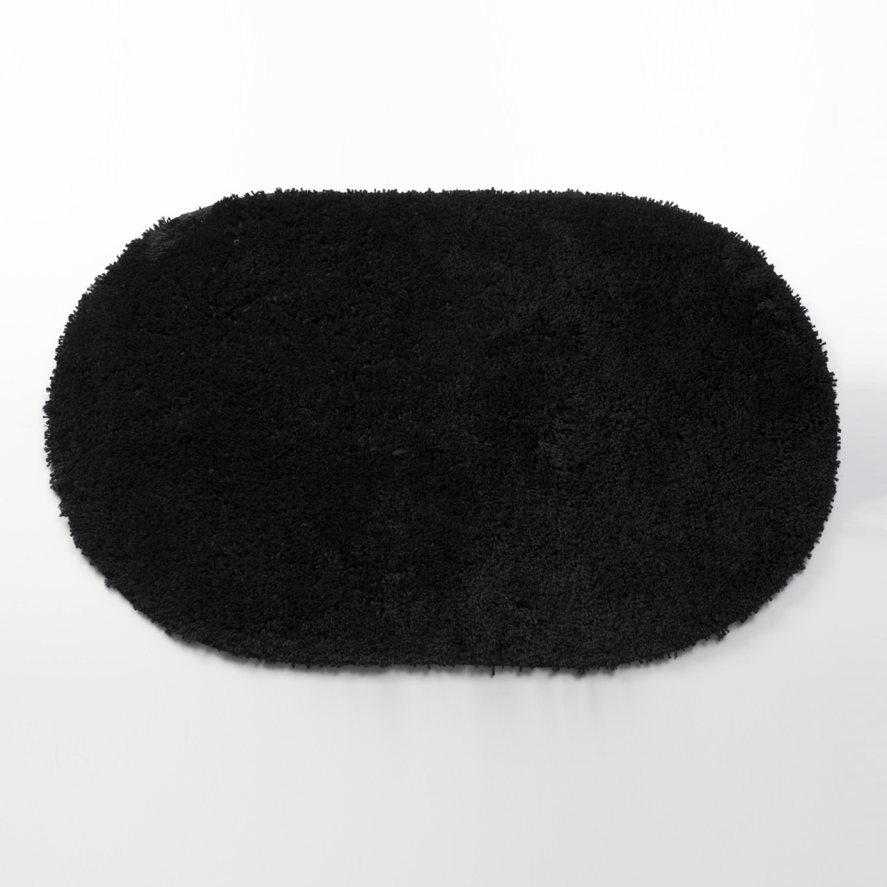 Коврик для ванной WasserKRAFT Dill BM-3941 Caviar 60*100 см (черный)