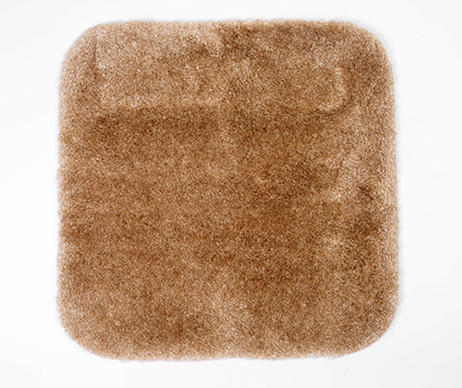 Коврик для ванной WasserKRAFT Wern BM-2514 Hazelnut 55*57 см (коричневый)