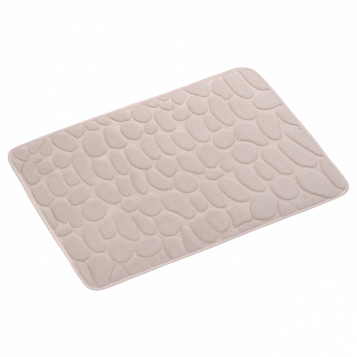 Коврик для ванной Fixsen Grampus Stones GR-3204A 50*80 см (бежевый)