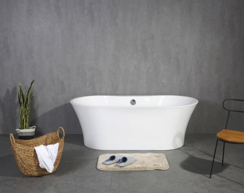 Ванна акриловая BelBagno BB201 170*80 см (белый)
