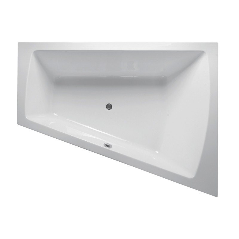 Ванна акриловая Vayer Trinity R 160*120 см (белый)
