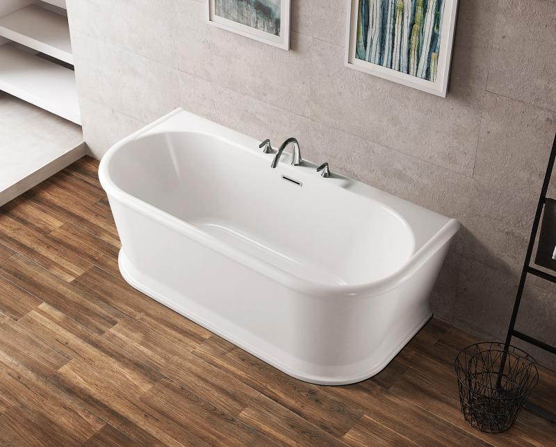Ванна акриловая Belbagno BB408-1500-800 150*80 см (белый)
