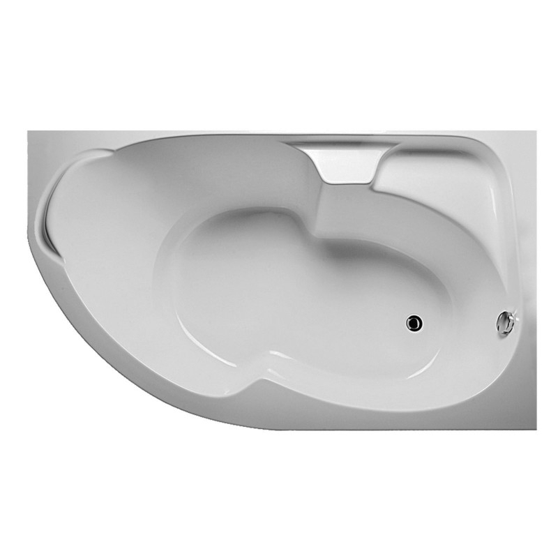 Ванна акриловая Relisan Sofi R 160*100 см (белый)