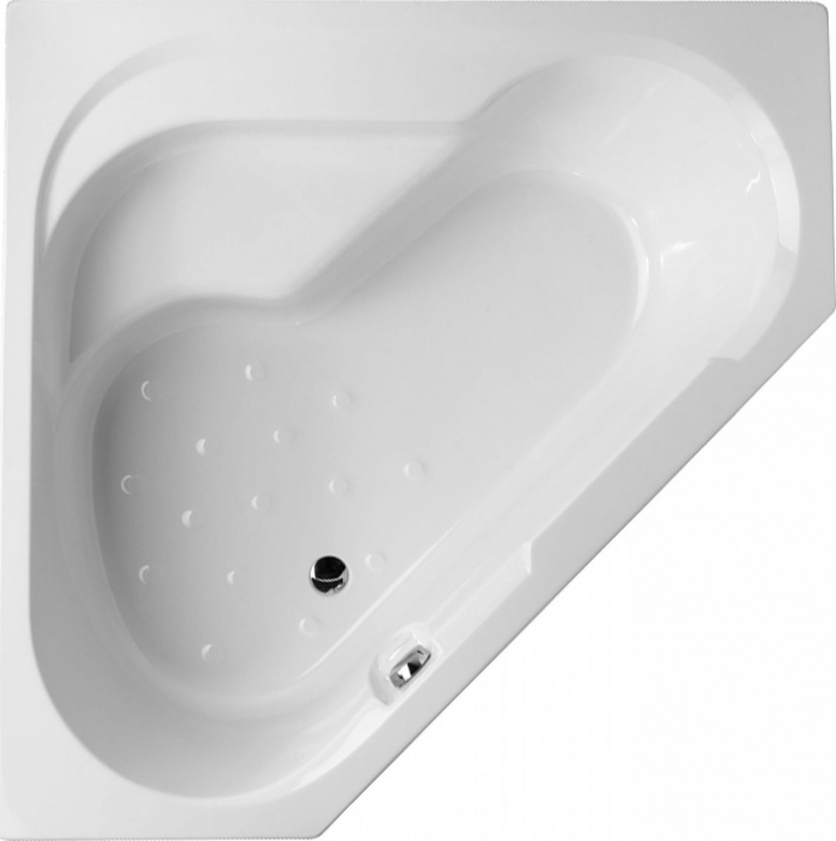 Ванна акриловая Jacob Delafon Bain Douche E6222RU-00 145*145 см (белый) L