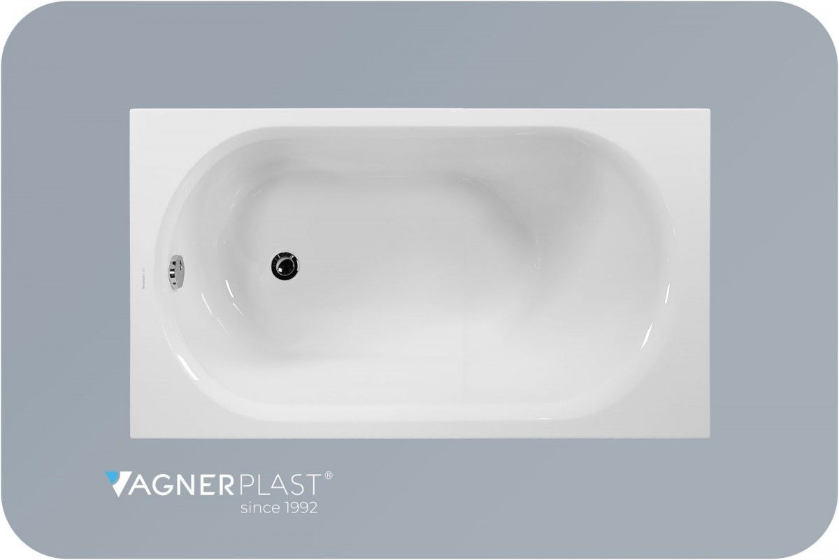 Ванна акриловая VagnerPlast Kasandra VPBA147KAS2X-04 140*70 см (белый)