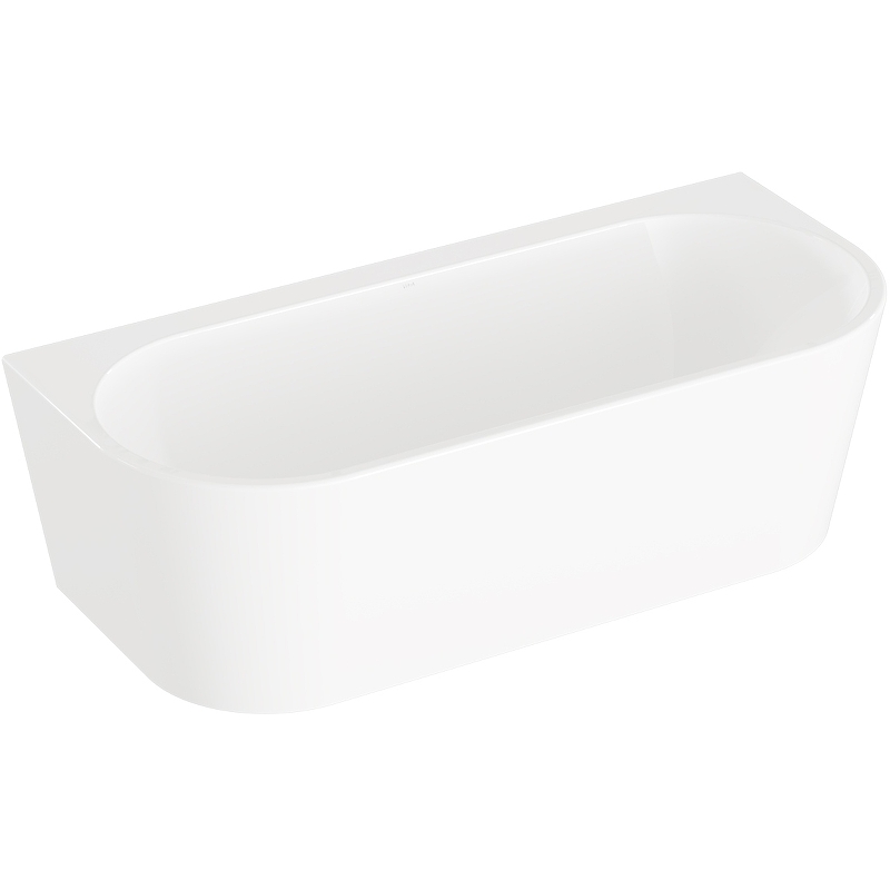 Ванна акриловая Vitra Geo 65420006000 180*80 см (белый)