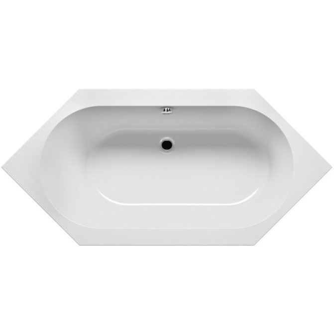 Ванна акриловая Riho Kansas-Plug&Play B035008005 190*90 см (белый)