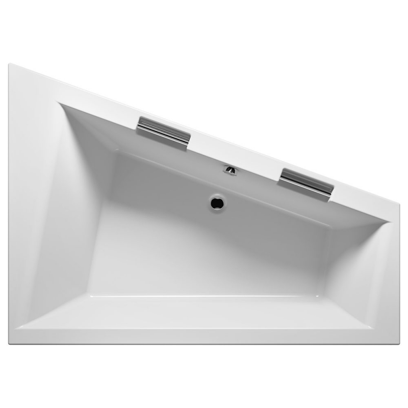 Ванна акриловая Riho Doppio Plug&Play B034009005 180*130 см (белый) L