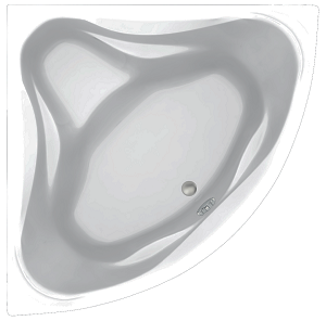 Ванна акриловая C-bath Aurora 130*130 см
