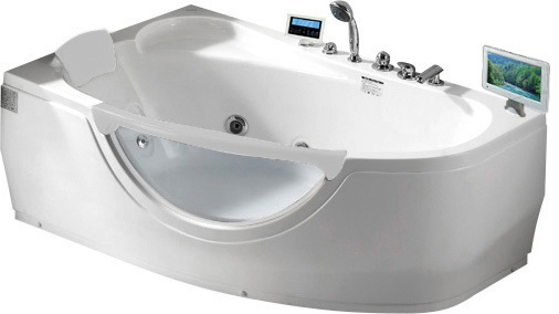 Ванна акриловая Gemy G9046 II O 171*99 см (с гидромассажем) L