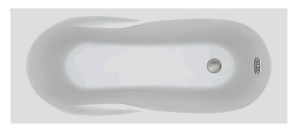 Ванна акриловая С-bath Vesta 150*70 см