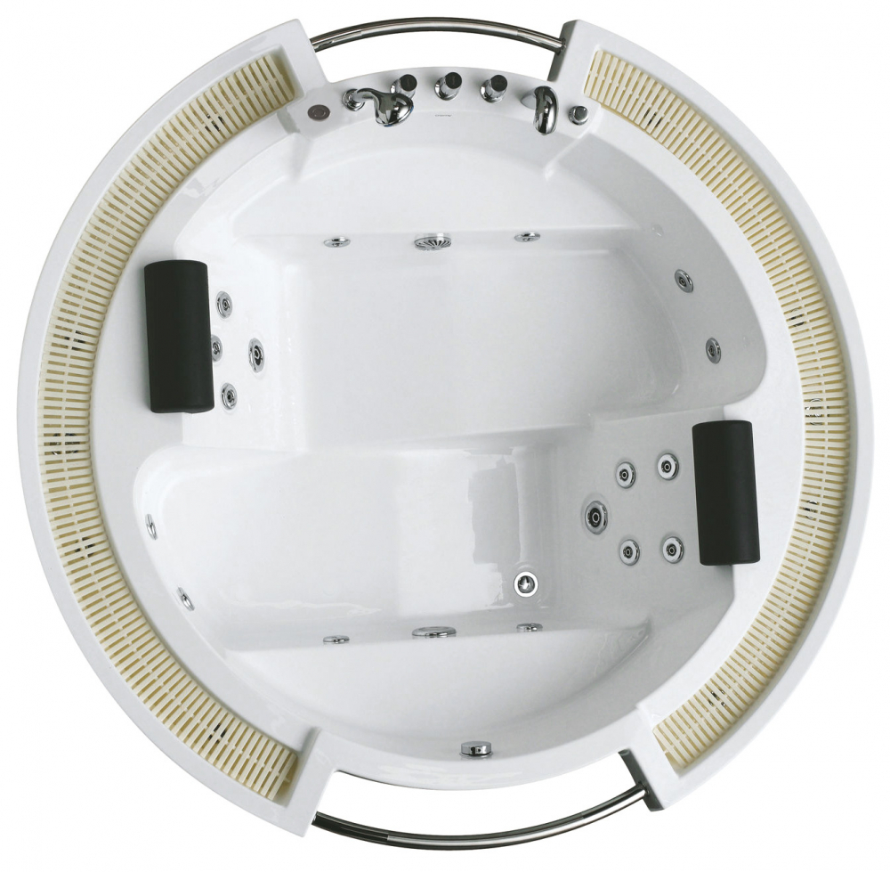 Ванна акриловая Gemy G9060 B 210*210 см (с гидромассажем)
