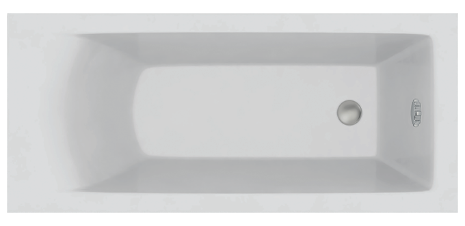 Ванна акриловая С-bath Selena 160*70 см