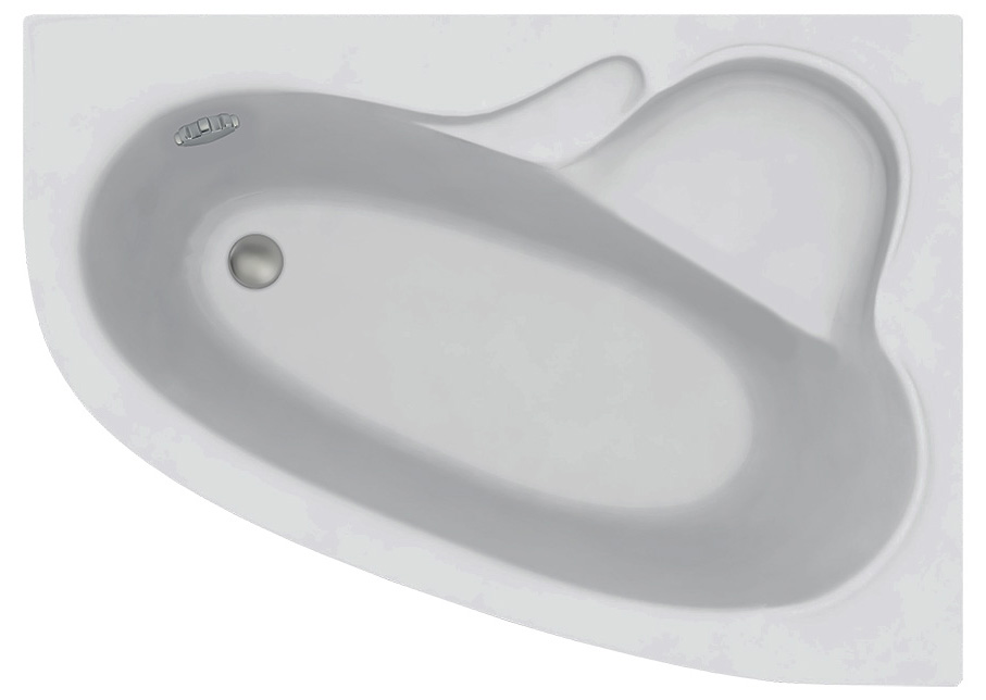 Ванна акриловая C-bath Atlant 150*100 см R
