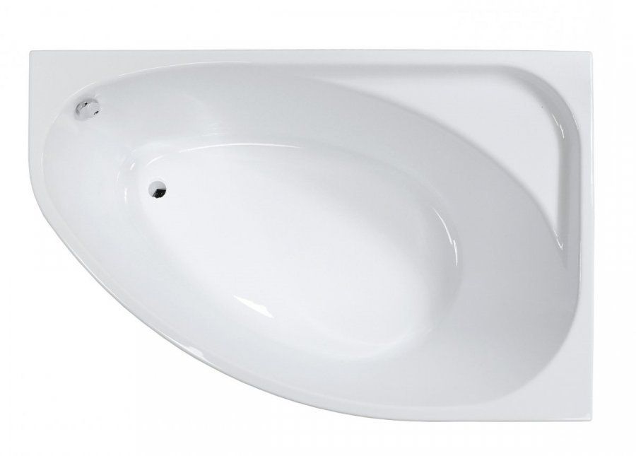 Ванна акриловая VagnerPlast Hapi R 170*110 см (белый)