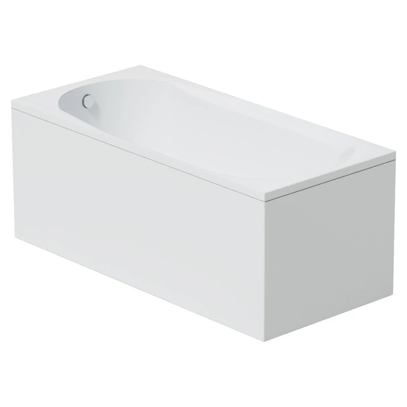 Ванна акриловая Corpa Nera Milano CN05007WH 150*70 см (белый)
