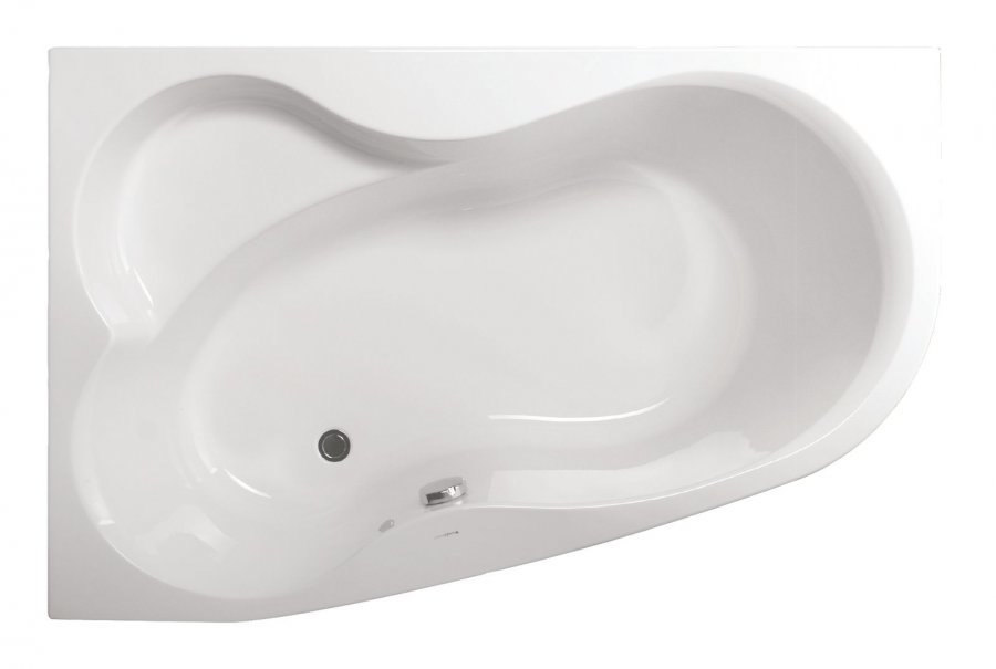 Ванна акриловая VagnerPlast Melite L 160*105 см (белый)