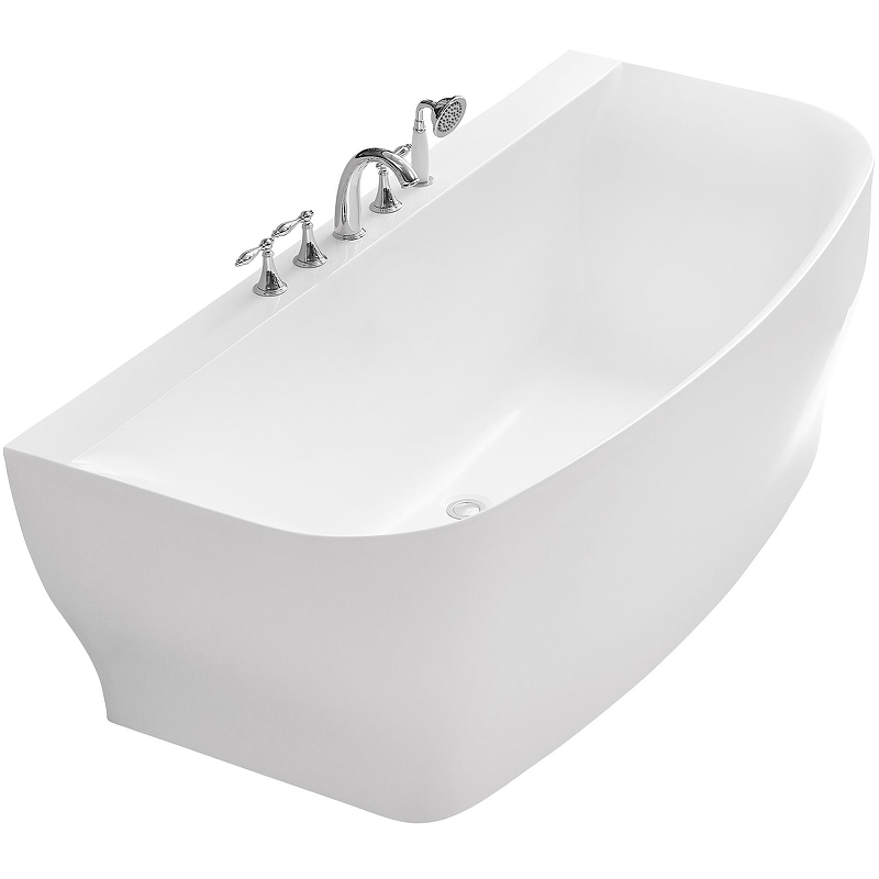 Ванна акриловая Belbagno BB74-1650-W0 165*78 см (белый)