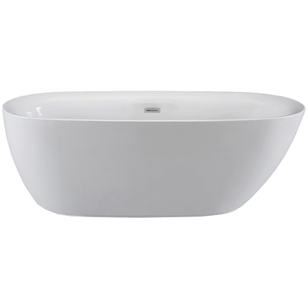 Ванна акриловая Cerutti SPA Como CT7386 170*75 cм (белый)