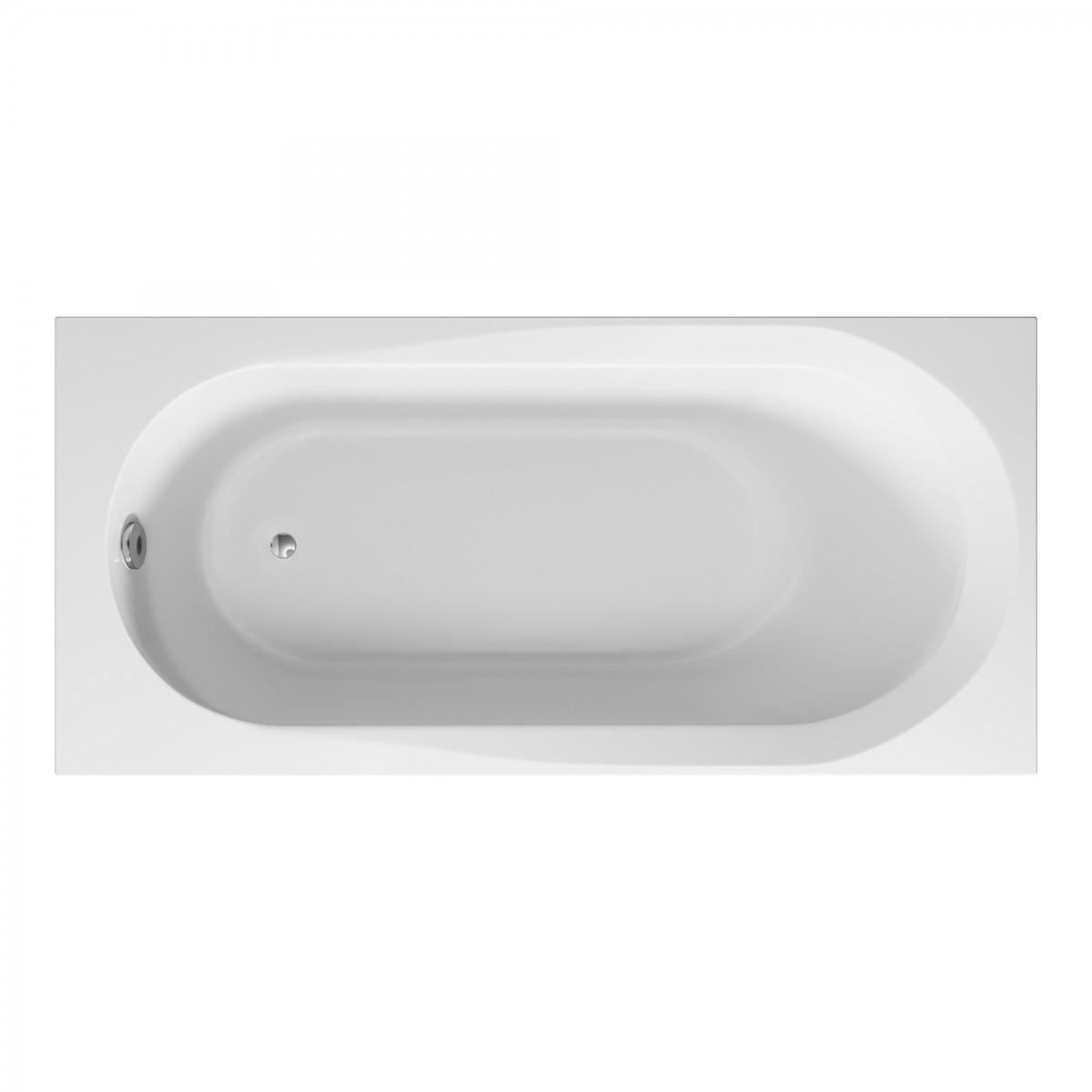 Ванна акриловая Vincea VBT-2B150-FR 150*70 см (белый)