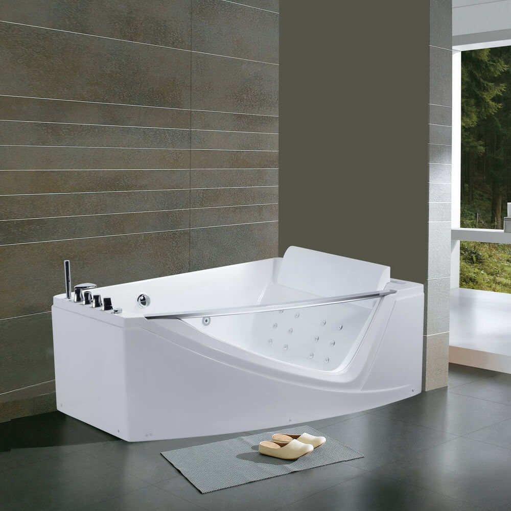 Ванна акриловая Orans OLS-BT65109 R 170*120 см (белый) с гидромассажем