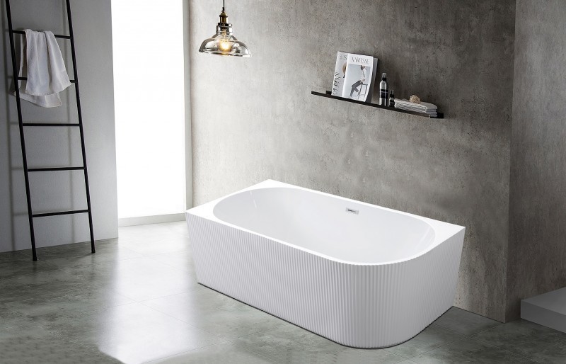 Ванна акриловая Esbano Bagama ESVABAGAR R 170*80 см (белый)