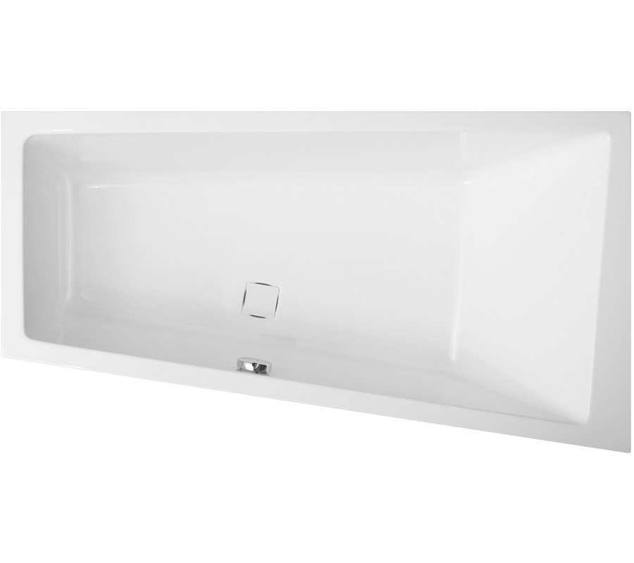 Ванна акриловая VagnerPlast Cavallo Offset R 160*90 см (белый)