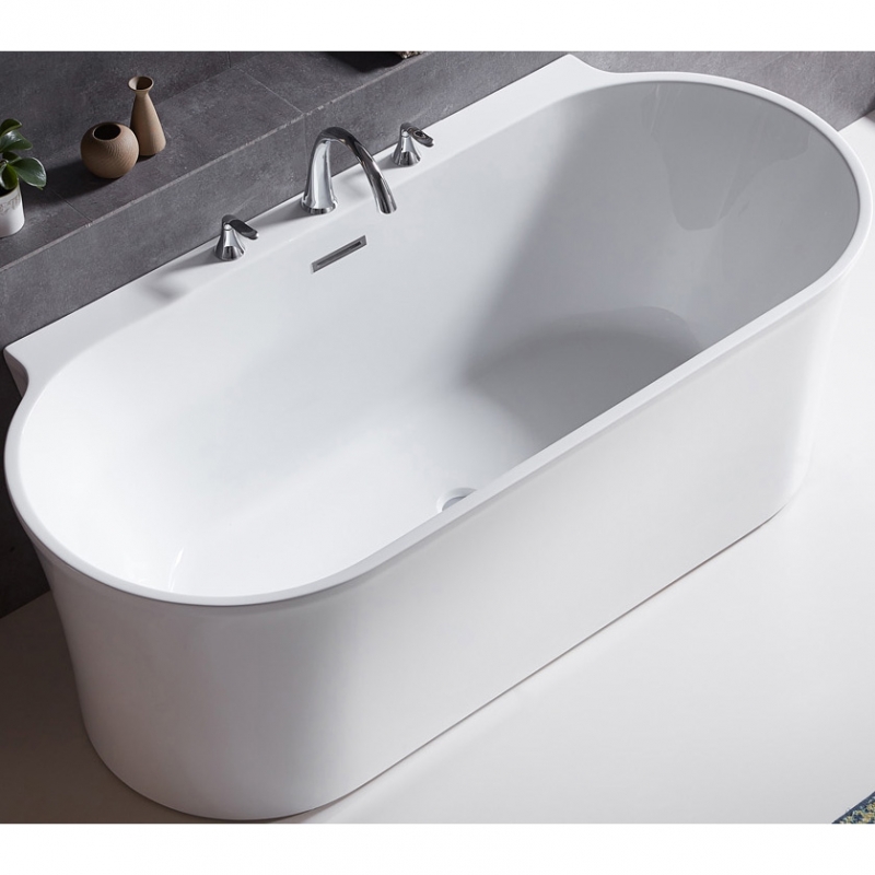 Ванна акриловая Belbagno BB409-1700-800 170*80 см (белый)
