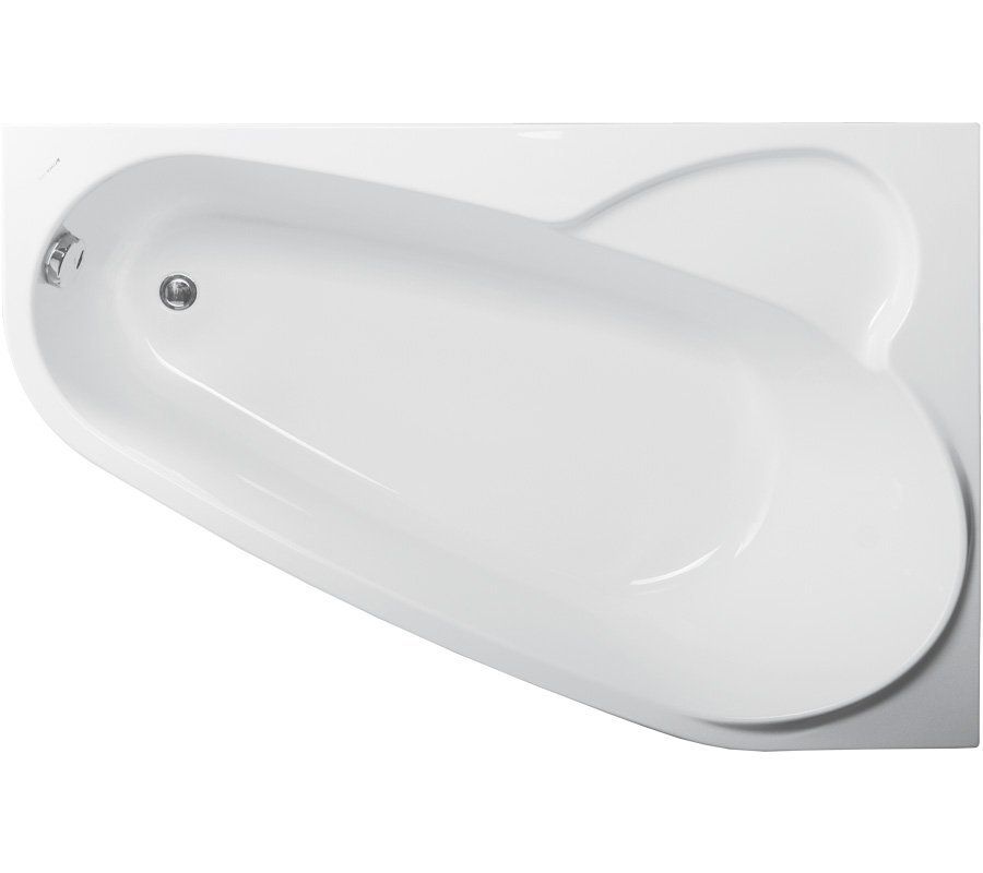 Ванна акриловая VagnerPlast Selena R 160*105 см (белый)