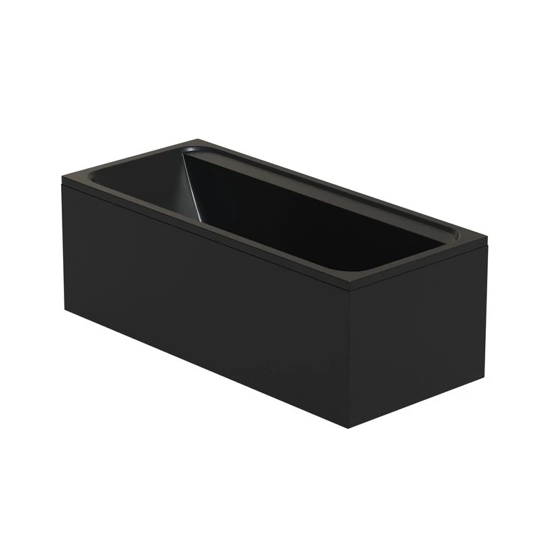 Ванна акриловая Corpa Nera Bellini CN05030BLM 175*75 см (чёрный матовый)