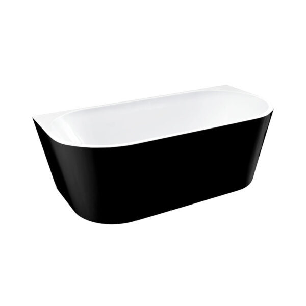 Ванна акриловая Vincea VBT-421-1700MB 170*80 см (черный матовый/белый матовый)