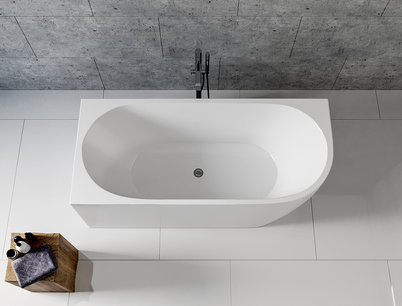 Ванна акриловая Aquanet Family Elegant A 1800*800 мм Matt  Finish (белый матовый)