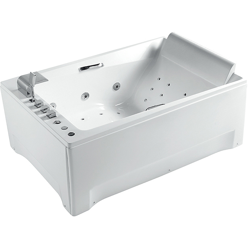 Ванна акриловая Orans OLS-BT65105 L 180*120 см (белый) с гидромассажем