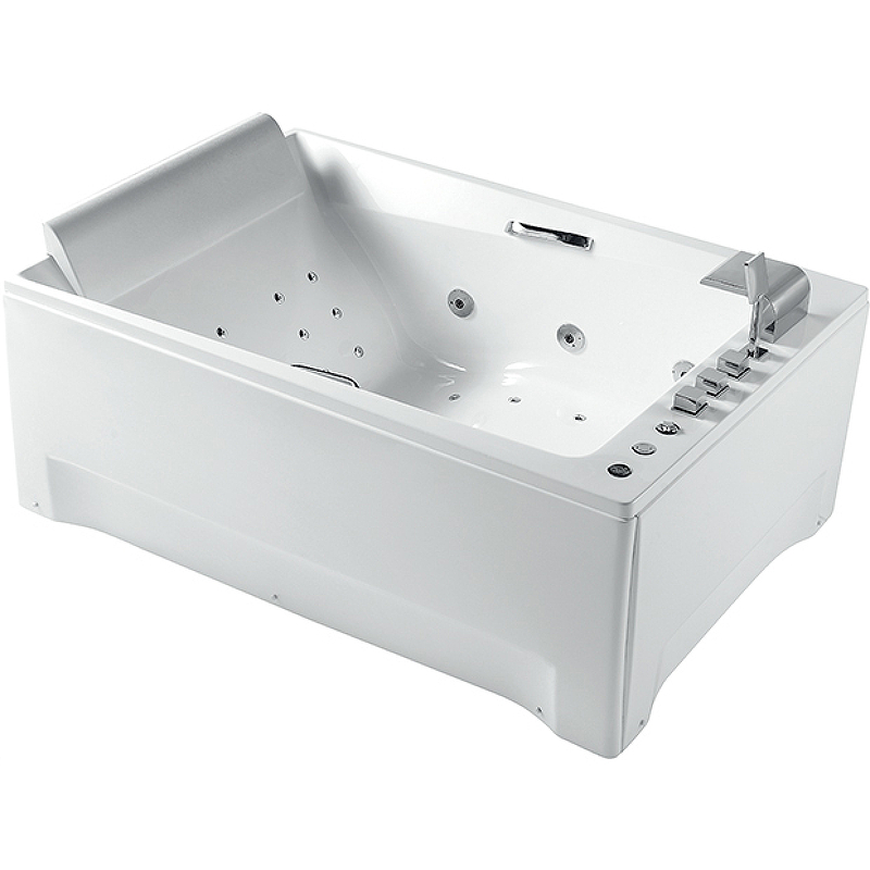 Ванна акриловая Orans OLS-BT65105 R 180*120 см (белый) с гидромассажем