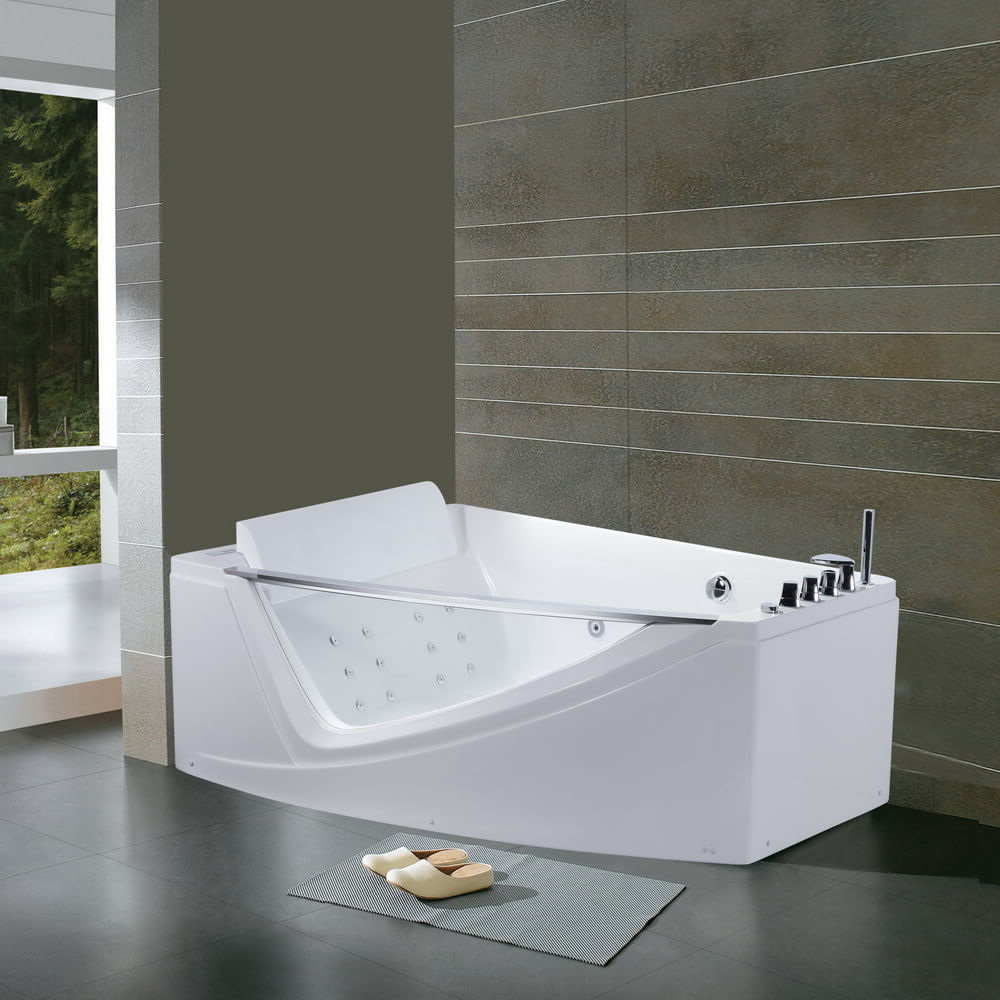 Ванна акриловая Orans OLS-BT65109 L 170*120 см (белый) с гидромассажем