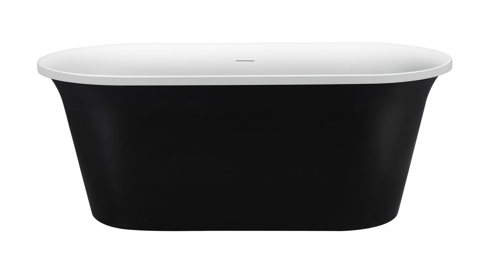 Ванна акриловая Aquanet Family Smart 1700*780 мм Gloss Finish (белый/черный)