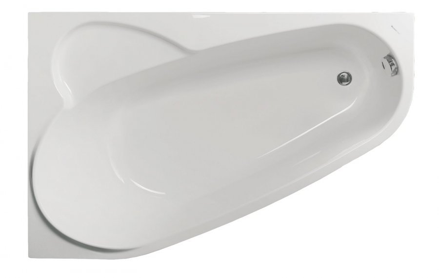 Ванна акриловая VagnerPlast Selena L 160*105 см (белый)