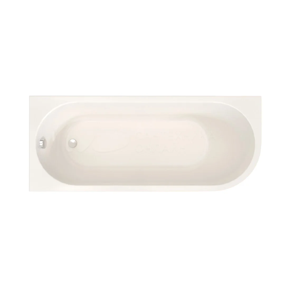 Ванна акриловая Radomir Вальс 3/4 1-01-0-1-1-338 170*70 см (белый) L с каркасом