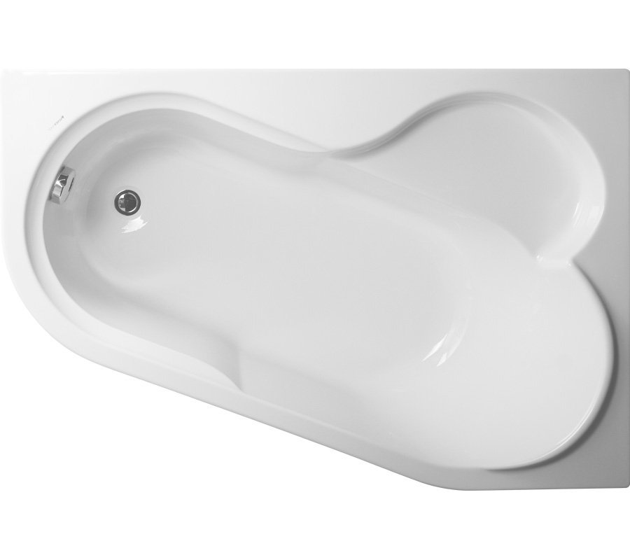 Ванна акриловая VagnerPlast Selena R 147*100 см (белый)