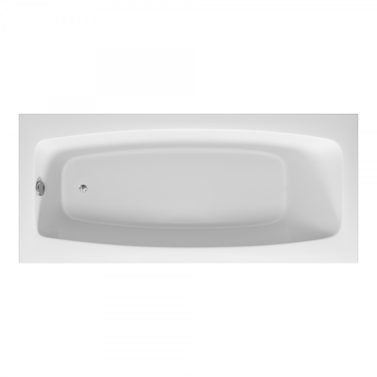 Ванна акриловая Vincea VBT-2S170-LG 170*75 см (белый)