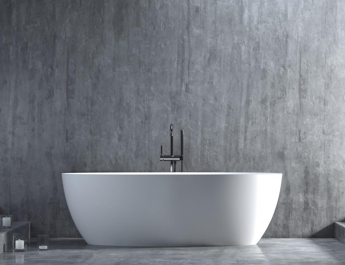 Ванна из литьевого мрамора Salini Alda Nuova S-Sense 178*92 см (белый)