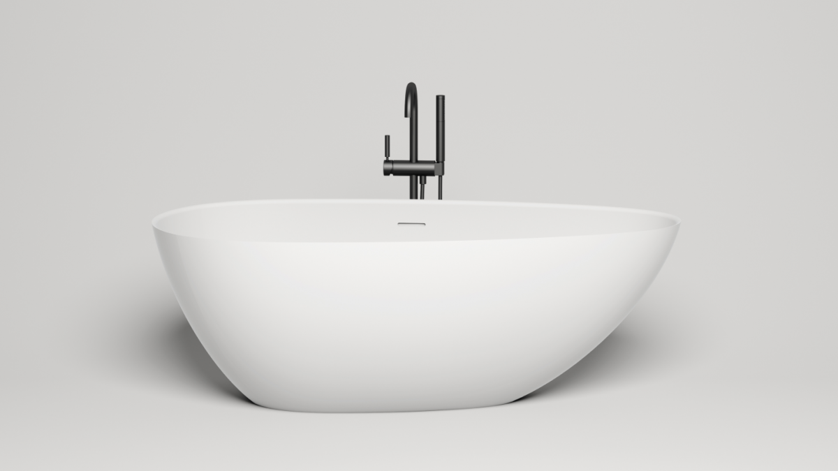 Ванна из литьевого мрамора Salini Paola In S-Sense 172*82 см (белый)