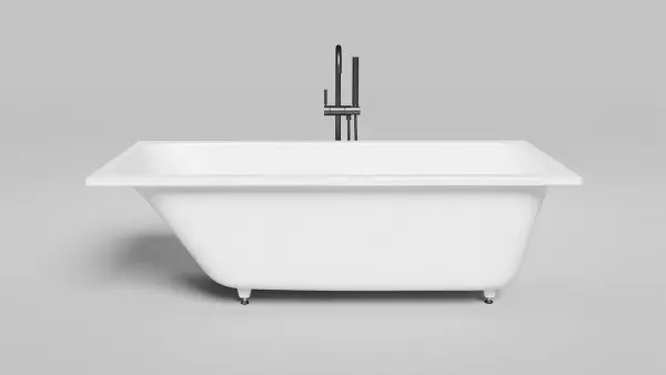Ванна из литьевого мрамора Salini Orlanda Kit S-Sense 170*80 см (белый)