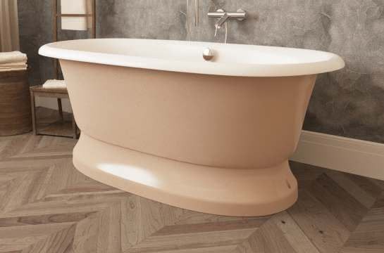 Ванна из литьевого мрамора AquaStone Olivia 180*90 см