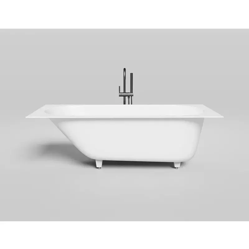 Ванна из литьевого мрамора Salini Orlanda Axis S-Sense 170*75 см (белый матовый)