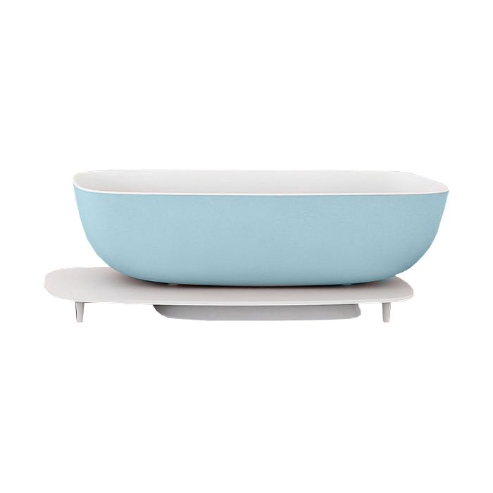 Ванна из искусственного камня Kolpa-San Milo FS Blue 174*75 см​​​​​​​ (белый/голубой)