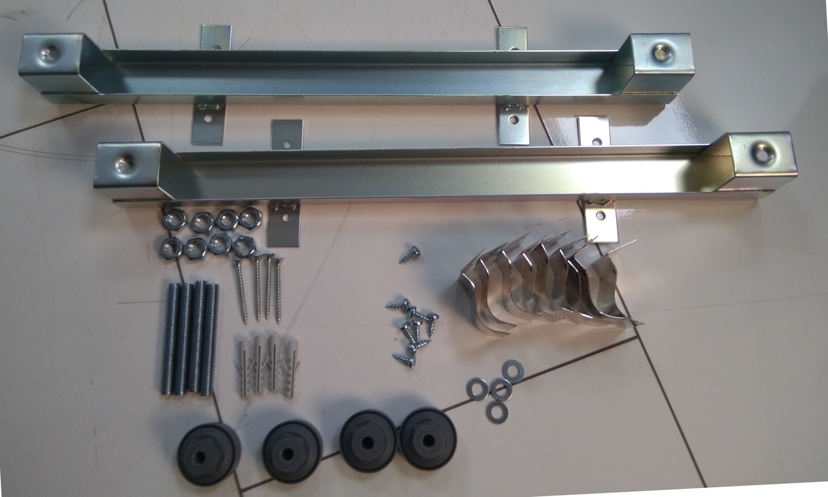 Универсальный комплект ног для прямоугольных акриловых ванн Cezares LEG-KIT-100