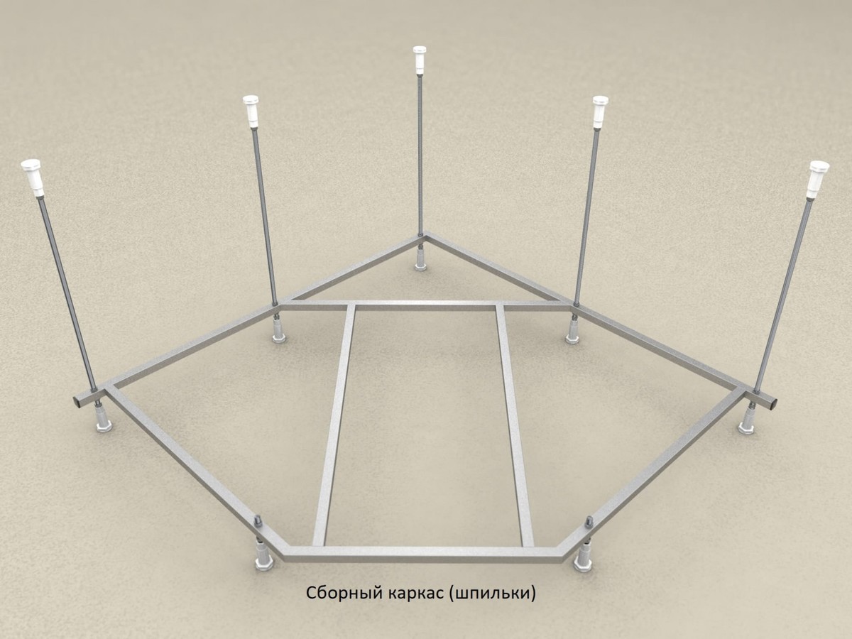 Каркас для ванны Aquatek Ума KAR-0000023 145*145 см