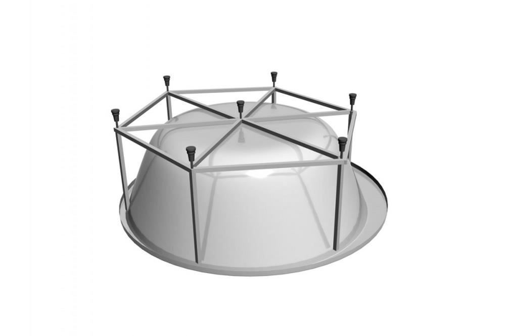 Каркас для ванны Vayer  Eva D 180*180 см