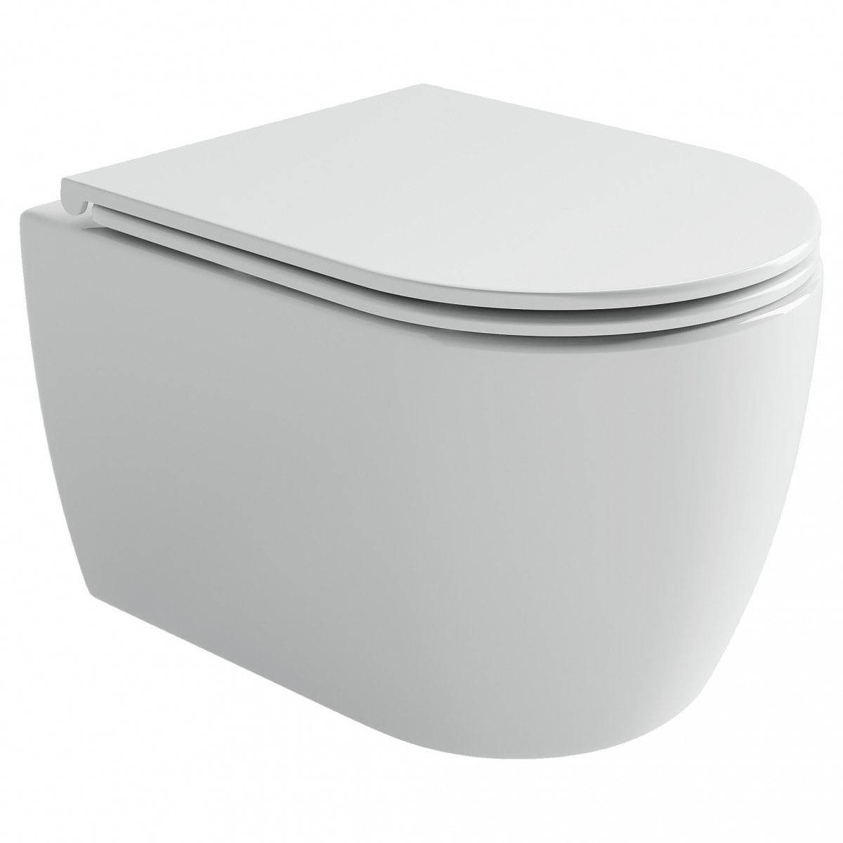 Подвесной унитаз Ceramica Nova Noe CN4011T безободковый (белый) смыв торнадо